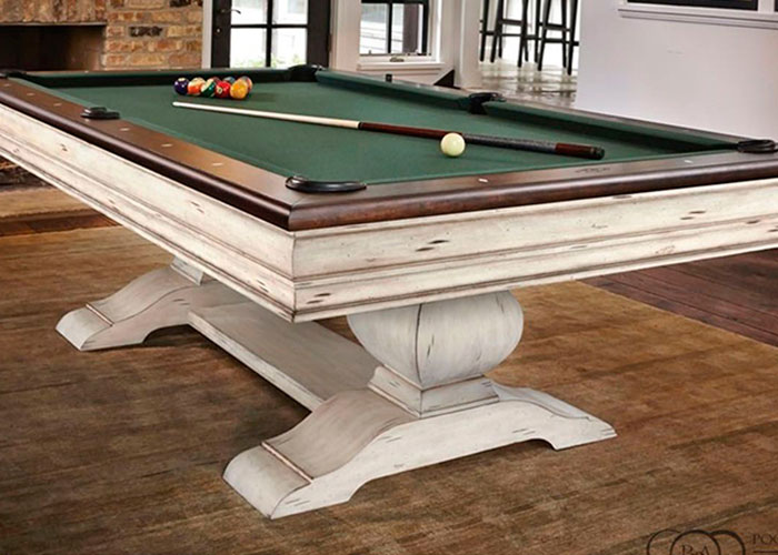 large pool table